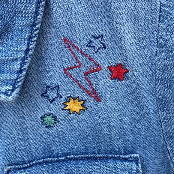 Marks & Spencer M&S Harry Potter Denim Boilersuit jumpsuit size 13-14 years kids - Picture 3 of 16